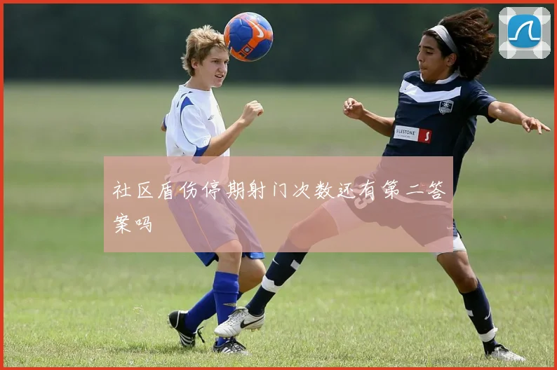 社区盾伤停期射门次数还有第二答案吗